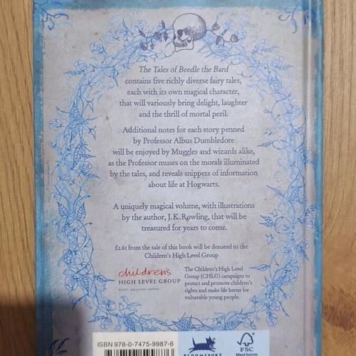 The Tales of Beedle the Bard Hardcover used, first edition