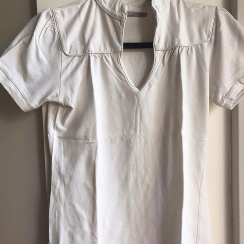 InWear women's short-sleeve blouse used, elastic fit, size S