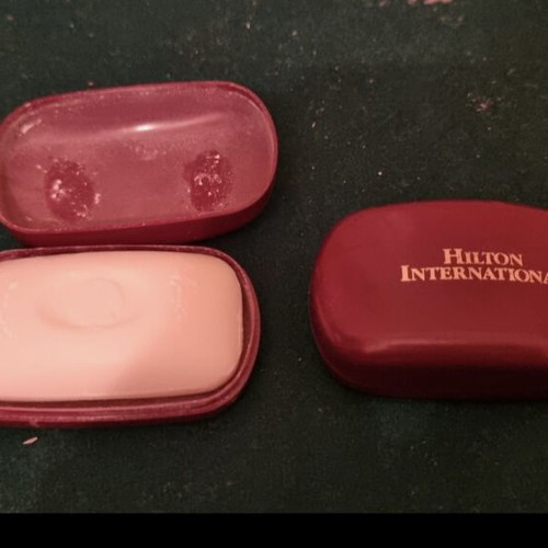 Hilton soap bars used, good condition