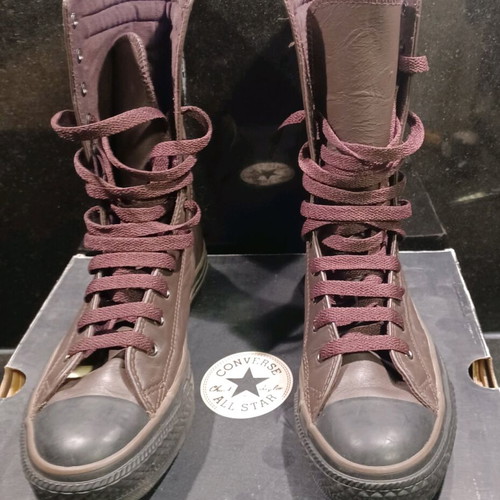 Converse All Star leather boots like new, size 36, brown