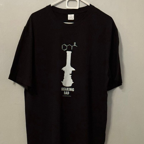 T Shirt Breaking Bad TV series XL new, black, 100% cotton