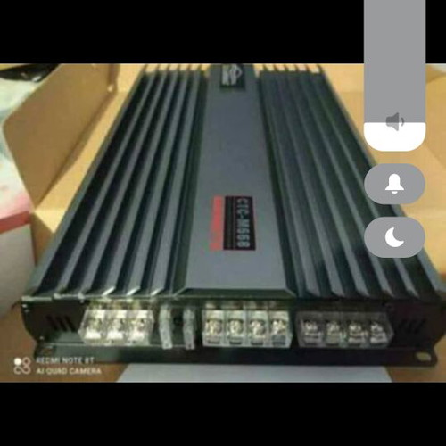 Car amplifier 4 channels new with super bass