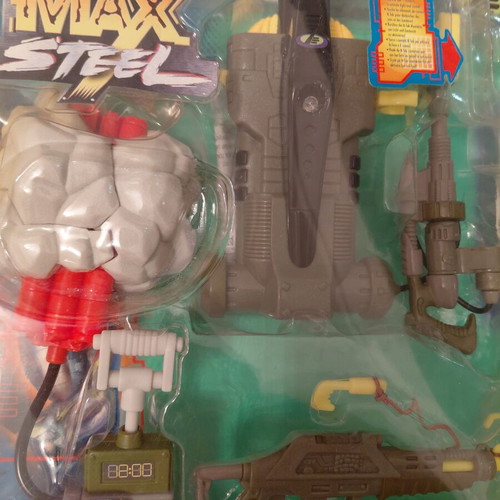 Max Steel N-Tek Emergency Gear vintage 2000 Mattel new sealed