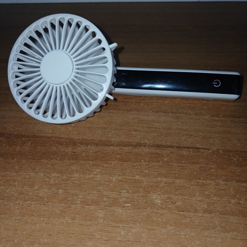 Rechargeable fan used, works