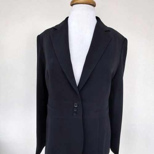 J.Michaels black blazer like new, classic cut, size L