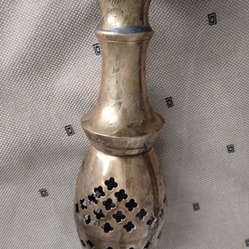 Hookah 1.50 meters tall, used, brass, functional or decorative