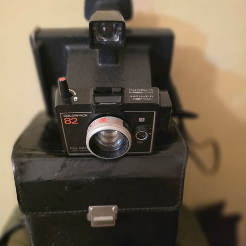 Polaroid Colorpack 82 vintage camera with original case