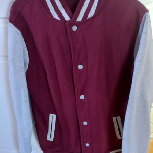 College jacket like new with fleece lining, XS wide fit