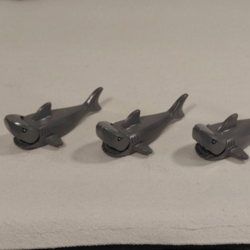 Lego sharks, set of 3