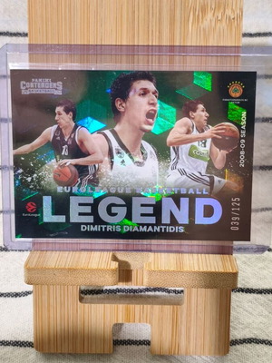 2025-26 Panini Contenders Euroleague Dimitris Diamantidis Legend card near mint