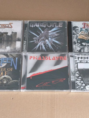 Heavy power NWOBHM metal CDs new, pack of 14