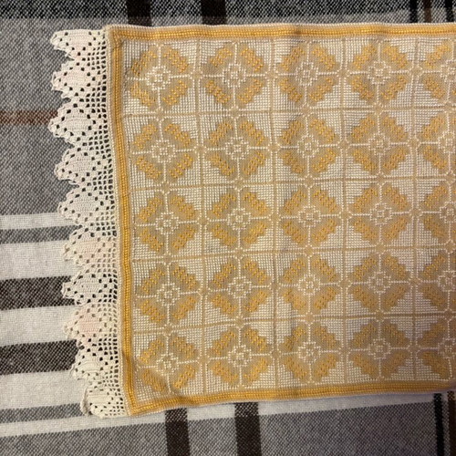 Handmade embroidery from Crete vintage