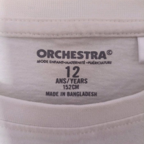 Orchestra children's long-sleeve shirt like new, size 12 years