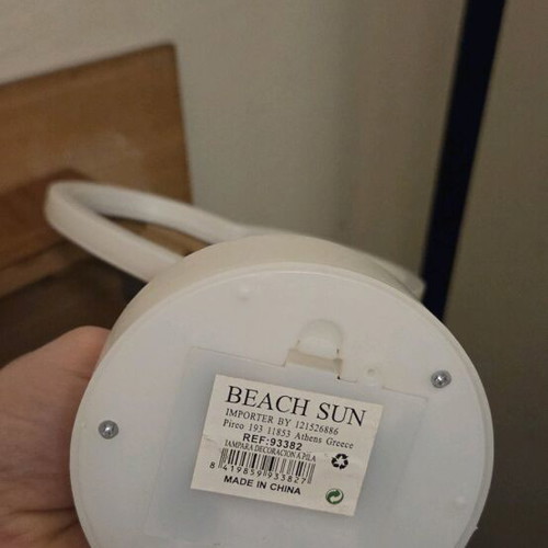 Heart battery lamp like new