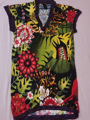 Custo Barcelona dress like new, colorful, size S