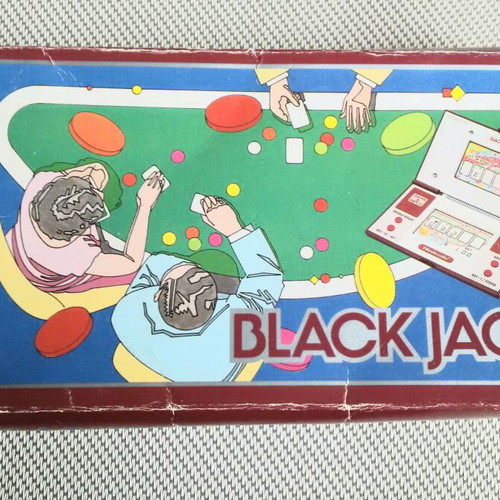 Nintendo Retro Electronic Game Black Jack like new
