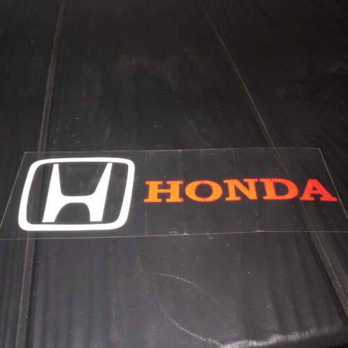 Honda sticker set like new, logo and H emblem