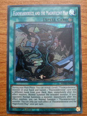Floowandereeze And The Magnificent Map MP22 near mint, Prismatic Secret Rare 1st edition