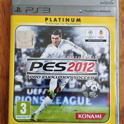 PS3 PES 2012 μεταχειρισμένο ελληνικό, πλήρες