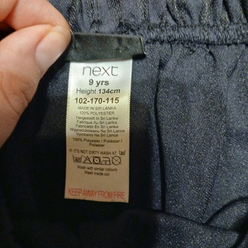 Set of 4 used sports shorts for 9-year-old boy