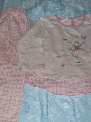 Girls' pajama used, size 3 Benissimo