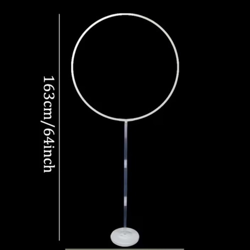 Balloon bases like new, set of 2 plastic 1.63 meters each