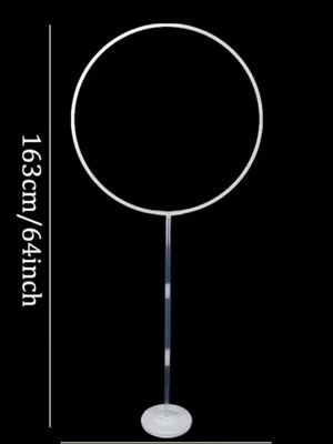 Balloon bases like new, set of 2 plastic 1.63 meters each