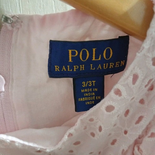 Polo Ralph Lauren children's dress 3T like new, pink