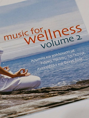 Relaxation music set of 4 CDs for exercises and massage