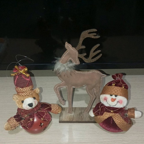 Christmas decorations like new