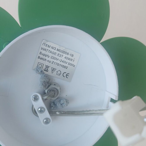 Bee Ceiling Light for Children's Room like new, blue and green