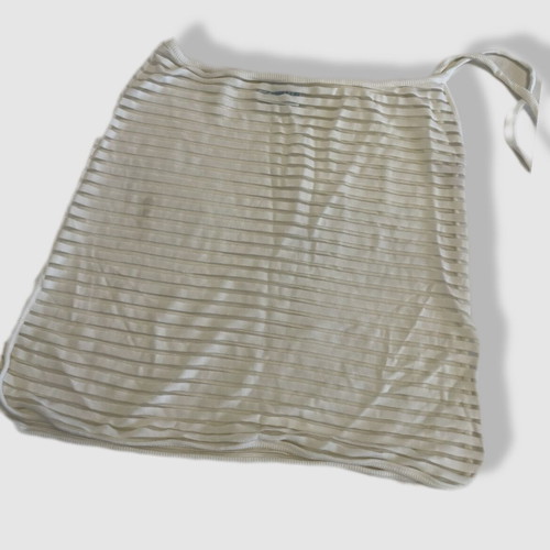 La Perla women's pareo used with washing mark, white, XXL