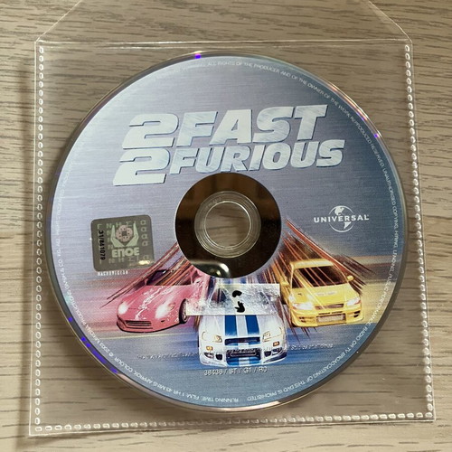 Fast and Furious DVD pack of 17 used movies with racing cars