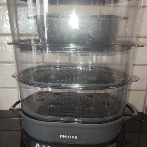 Philips steamer like new with three cooking levels 900 W