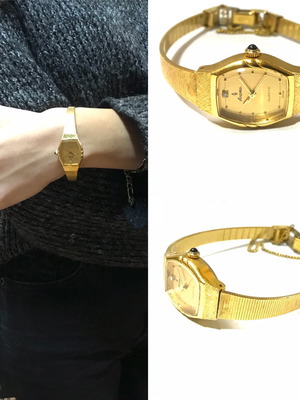 Aroma Vintage Quartz ρολόι βραχιόλι καινούργιο Swiss Made