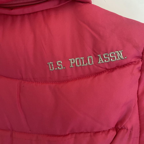 U.S. Polo Assn. girls' pink jacket 7-8 years like new