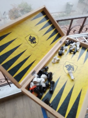 Chess and Backgammon AEK like new