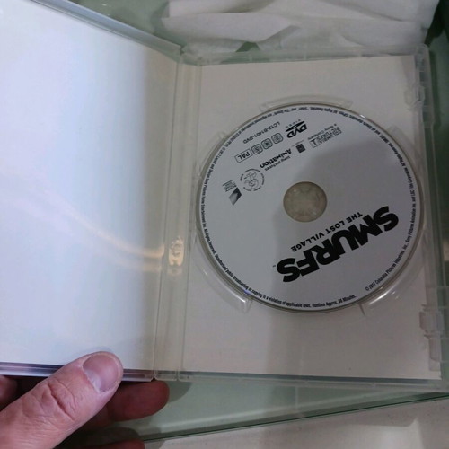 Smurfs The Lost Village DVD used, dubbed