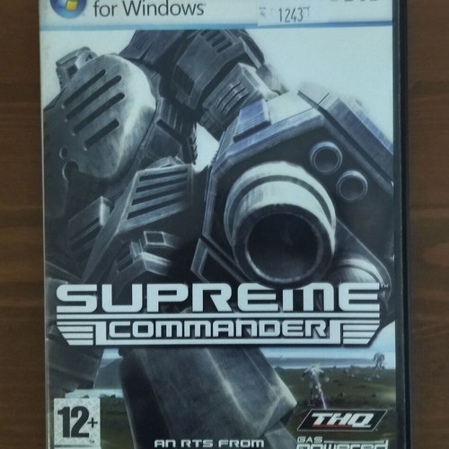 Supreme Commander PC action game used in good condition