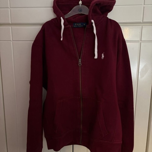 Polo Ralph Lauren men's hoodie like new, red, size M