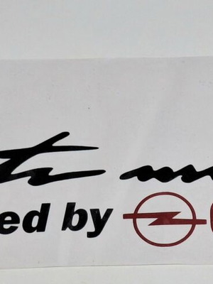 Sports Mind Powered By OPEL car stickers new