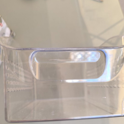 Plastic Storage Container like new, transparent 30 x 20 x 15 cm