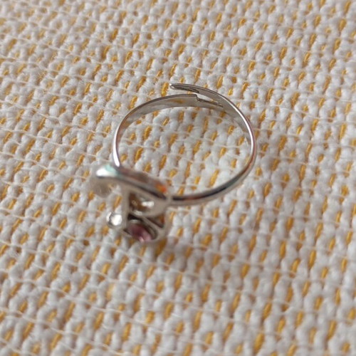 Ring with letter B used, metal