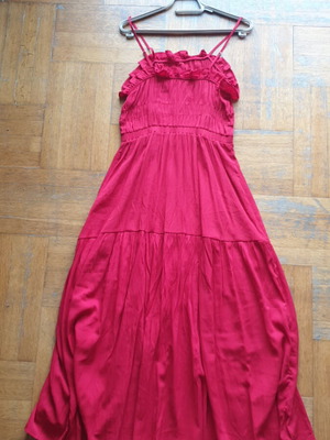 Mohito dress red long like new m/l