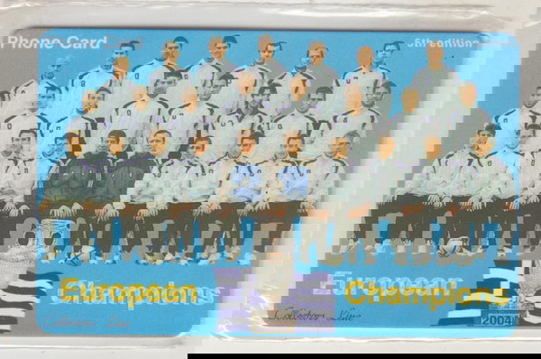 ΕΘΝΙΚΗ ΕΛΛΑΔΟΣ 2004 ΙΔΙΩΤΙΚΗ ΧΡΟΝΟΚΑΡΤΑ FREE FONE ΚΛΕΙΣΤΗ , 1,000 ΤΙΡΑΖ