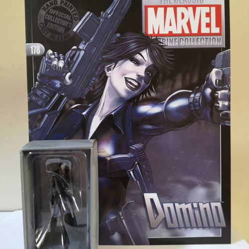 Eaglemoss Classic Marvel Figurine Domino like new, metal