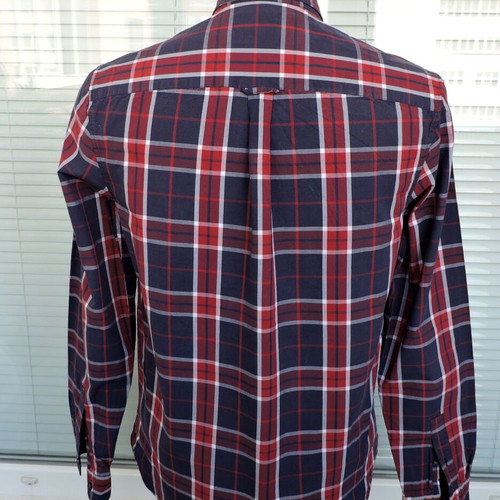 Lyle and Scott Mens Long Sleeve Checked Shirt Size M like new, blue red