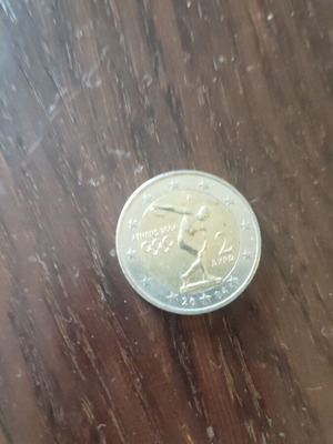 Collectible 2€ coin like new, Athens 2004 Olympic Games