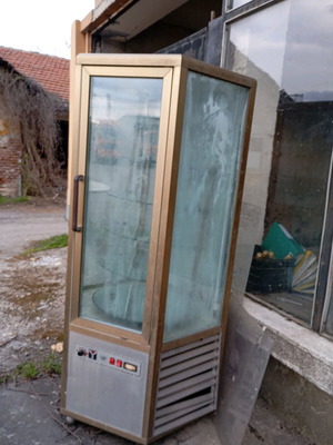 Refrigerated display cases used
