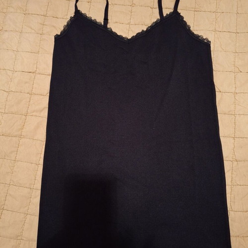 Set of 2 black Pepco tops with lace new